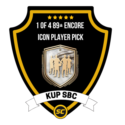 EA FC 26 SBC 1 of 4 89+ Encore Icon Player Pick - PS4, PS5, Xbox One, Xbox Series X, Xbox Series S
